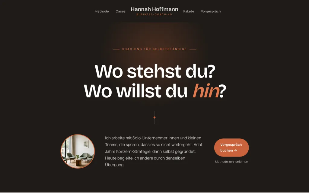 Coach-Demo: Hannah Hoffmann