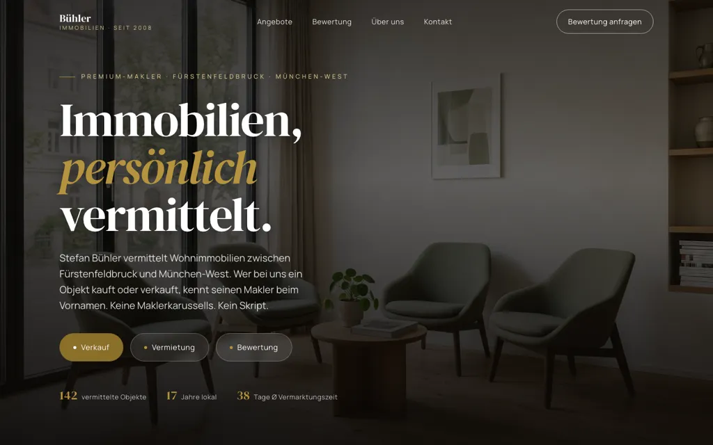 Immobilien-Demo: Bühler Immobilien