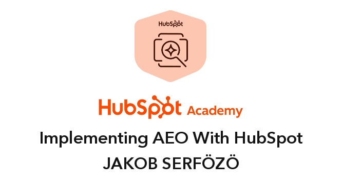 HubSpot Academy: Implementing AEO With HubSpot