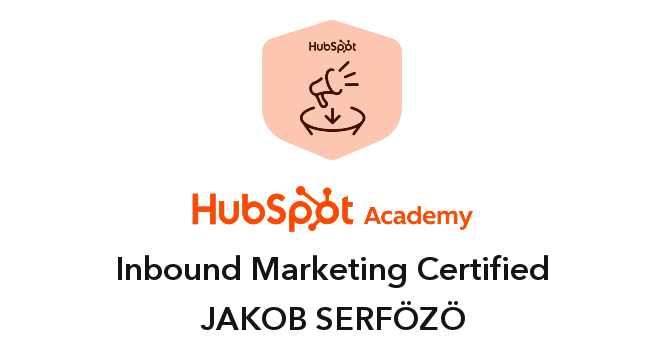 HubSpot Academy: Inbound Marketing Certified