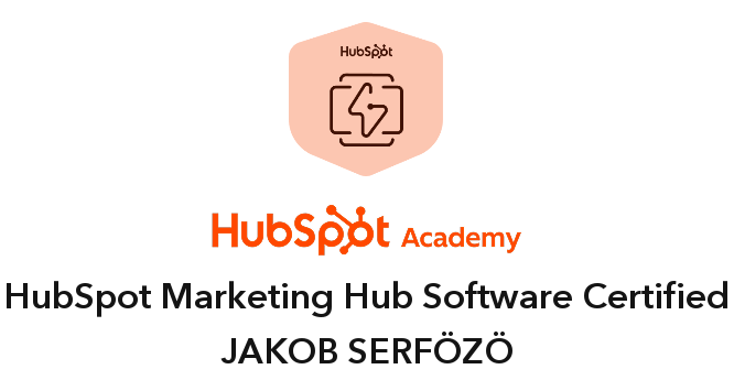 HubSpot Academy: Marketing Hub Software Certified