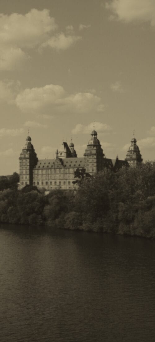 Schloss Johannisburg über dem Main, Aschaffenburg