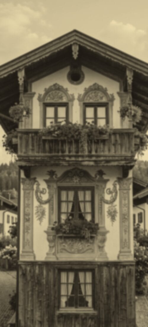 Oberbayerisches Ortsmotiv