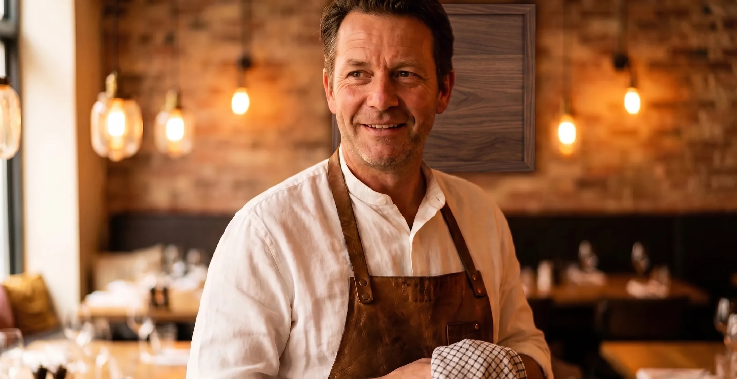 Portrait einer Fachkraft aus dem Restaurant-Umfeld, repräsentativ für Olching und Umgebung